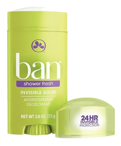 Desodorante antitranspirante sólido Ban Shower Fresh, 73 g