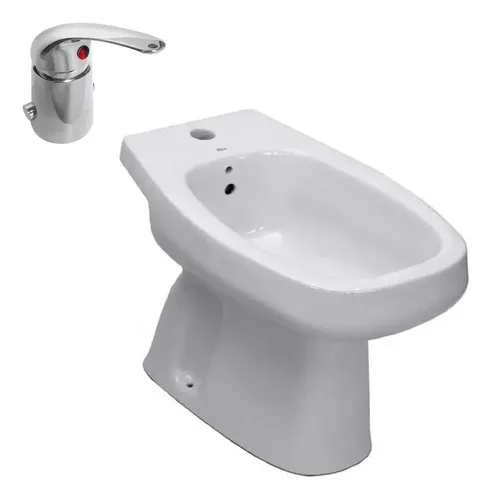 Griferia para bidet monocomando Coral de Roca ⋆ Intermarble