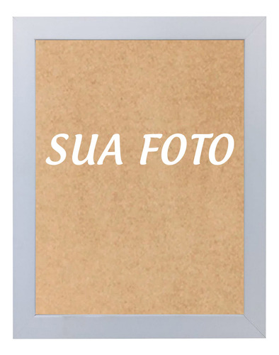 Porta Retrato De Mesa Duplo 10x15 + 15x21 Cor Preto