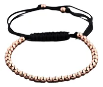 Comprar Moda Para Hombre Mujer Trenzado Macrame Pulseras 18k Chapado