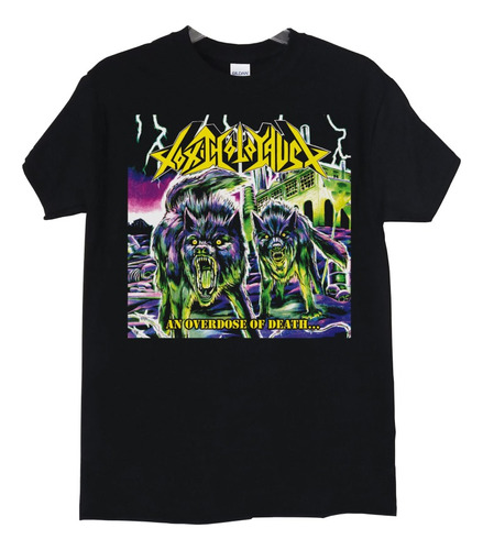 Polera Toxic Holocaust An Overdose Of Deat Metal Abominatron