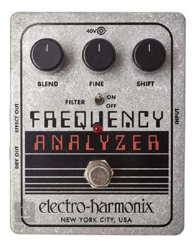 Pedal Electro Harmonix Frequency Analyzer C/ Nf-e Cor Cinza