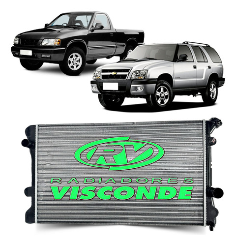 Radiador S10 Blazer 2003 2004 2005 2006 2007 2008 2009 2010