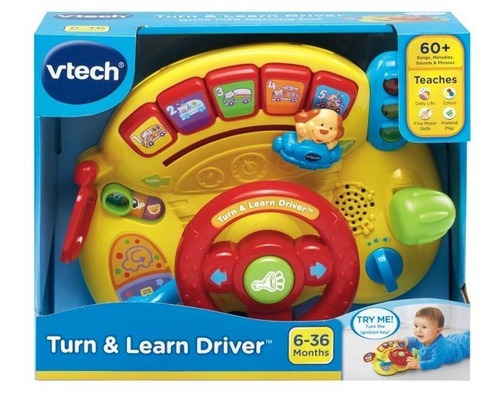 Juguete Volante Interactivo Para Bebe Vtech Luces Y Sonidos