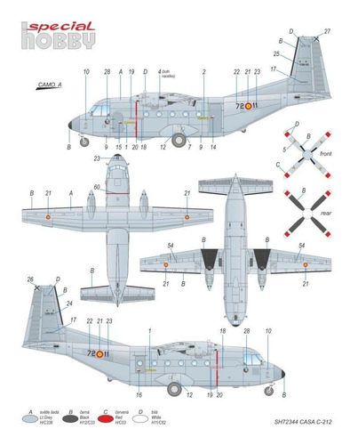 Casa C-212-100 - 1/72 - Special Hobby 72344