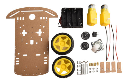 Kit De Chasis Para Medición De Distancia De Arduino