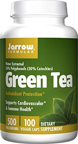 Jarrow - Cápsulas De Extracto De Té Verde 500 Mg