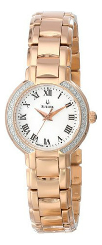 Reloj De Mujer Con Diamantes Bulova