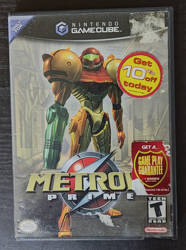 Metroid Prime Juego De Nintendo Gamecube 