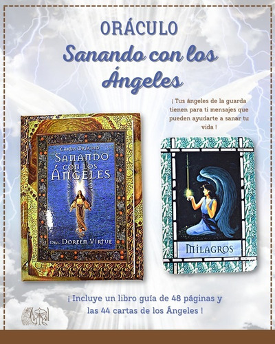 Oráculo Cartas: Sanando Con Los Ángeles