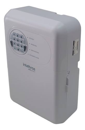 Kit Alarme Intelbras Anm 24 Net App 1 Sensor C/ Fio 3 Contro Cor Branco