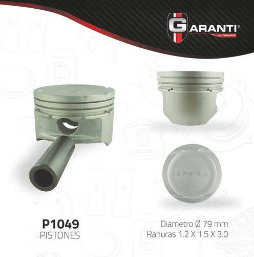 Pistones Para Chevrolet Optra 2004 - 2010 (garanti)