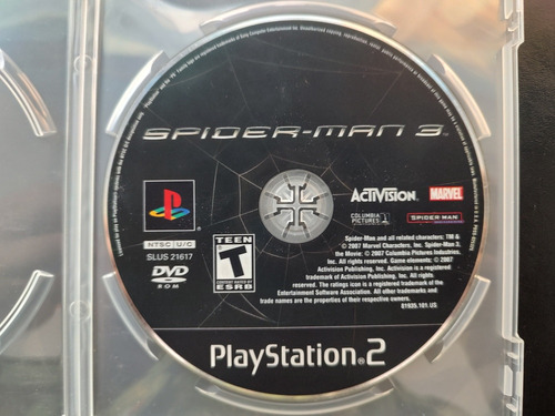 Spider-man 3 Ps2 Playstation 2 Original Físico Buen Estado 