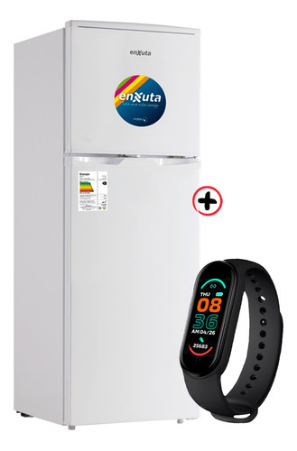 Heladera Renx19140fhw Enxuta C/freezer 132lts + Smartwatch