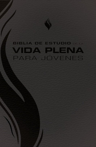 Biblia De Estudio Vida Plena Para Jóvenes Tapa Fina Negra