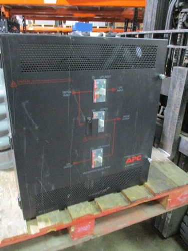 Apc Maintenance Bypass Panel Sbpsu20k30f-wp 30kva/24kw 2 Ttv