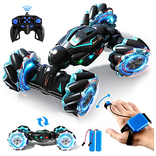 Jovow Rc Stunt Car, 2.4ghz 4wd Control Remoto Gesture Vbtgi