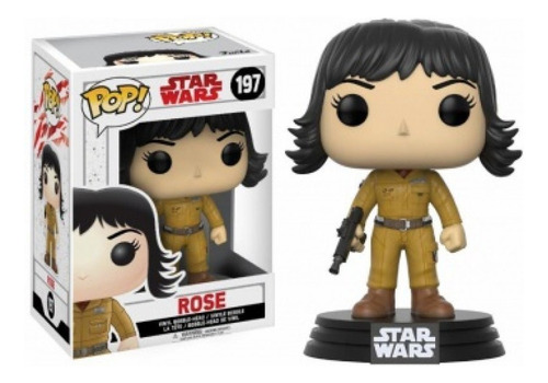 Figura Coleccionable Pop Star Wars The Last Jedi Rose Funko