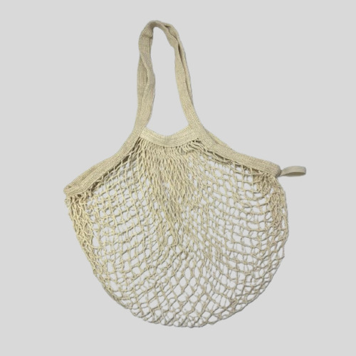 Bolsa Multiusos De Malla Ecológica Tipo Red De Algodón