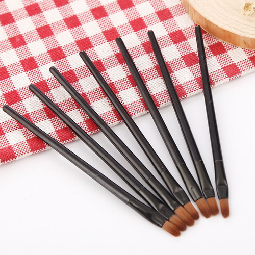 50pcs Cepillo Labial Desechable Aplicador De Palo Brillante