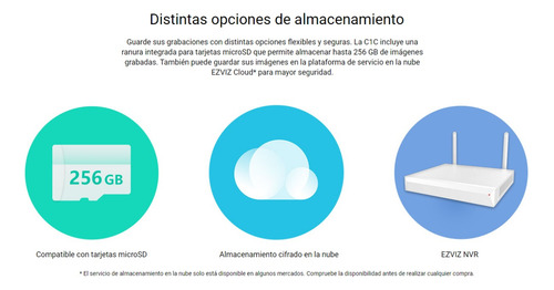 Imagen 7 de 8 de Camara Seguridad Ip Wifi Ezviz Hd 720p Angular Hikvision C1c