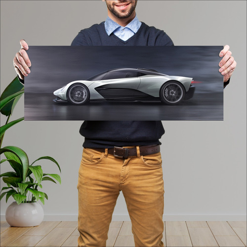 Cuadro 30x80cm Auto 2019 Aston Martin Project 00 643