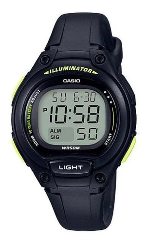 Reloj Casio Digital Dama Lw-203-1bv