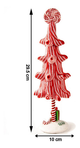 Imagen 2 de 5 de Adornos Navideños Running Árbol De Caramelos Y Regalos