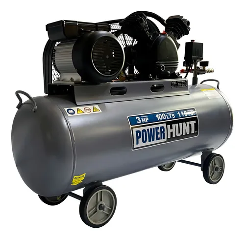 comprar Compresor 3 Hp 100 Lts Comph100l Power Hunt