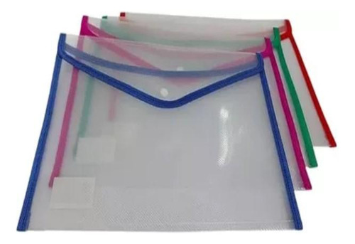 Carpetas Transparentes Sobre A4 Pack 3 Un. Artidix