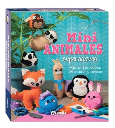 Libro Mini Animales Super Suaves  Manualidades 