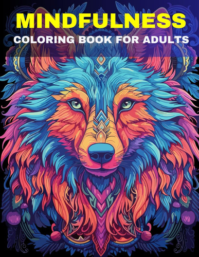 Libro: Mindfulness Coloring Book For Adults: Mindful For Adu