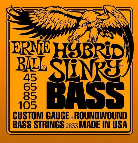 Encordado Bajo Ernie Ball 045/105 Hybrid Slinky Bass 2833