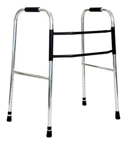 Imagem 1 de 3 de Andador Idoso Adulto Aluminio Dobravel Regulavel Indaia 100k