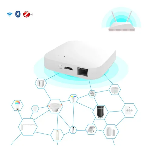 Gateway Inteligente Star Zhub Lan Zigbee