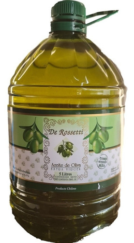 Aceite De Oliva Extra Virgen Bidon5lts De