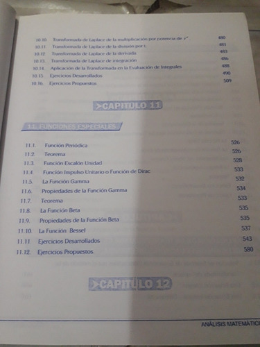 Imagen 6 de 10 de Libro De Analisis Matematico Tomo 4 Espinoza