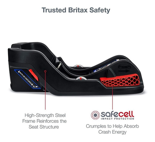 Imagen 5 de 10 de Coche 4 En 1 Britax B-lively Travel System B-safe 35