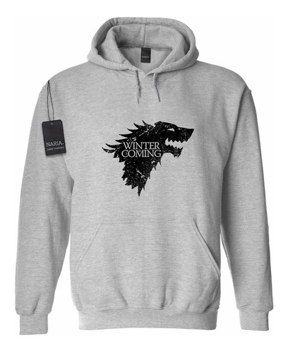 Buzo Canguro Adulto Game Of Thrones Dibujo Logo - Psgt1