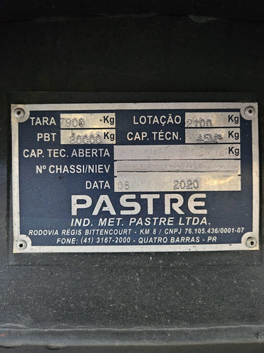 Vanderléia Pastre Basculante 45 M3 S/ Pneus