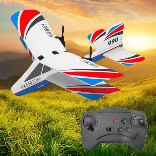 Avión Rc De Espuma De 2,4g Epp, Planeador De Control