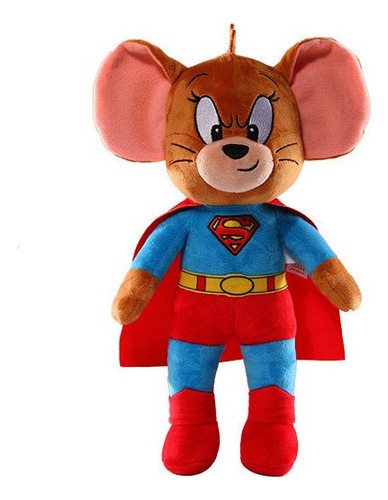 Peluche Tom Y Jerry Muñeco  Super Ratón Jerry 32cm