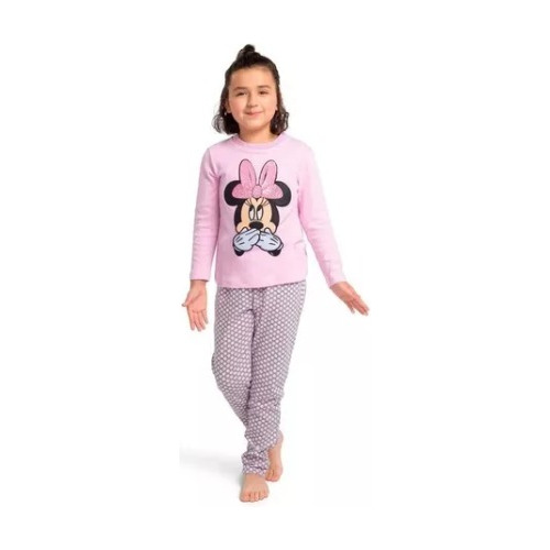 Pijama Algodón Minnie Niña