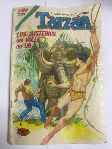 Revista Vintage Tarzan Los Misterios Del Valle De Or