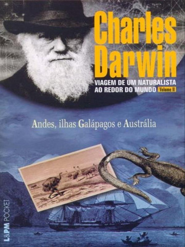 Viagem De Um Naturalista Ao Redor Do Mundo  Vol. 2 - Vol., De Darwin, Charles. Editora L±, Capa Mole Em Português