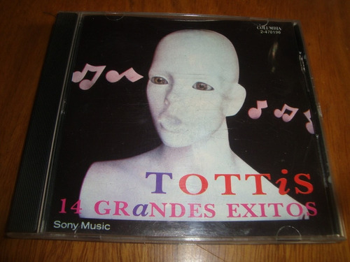 Tottis 14 Grandes Exitos Cd Pop Disco Rock Eddie Sierra 