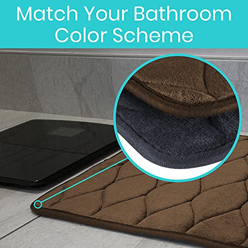 Memory Foam Mat Non Slip Backing Absorbent For Tub And ...