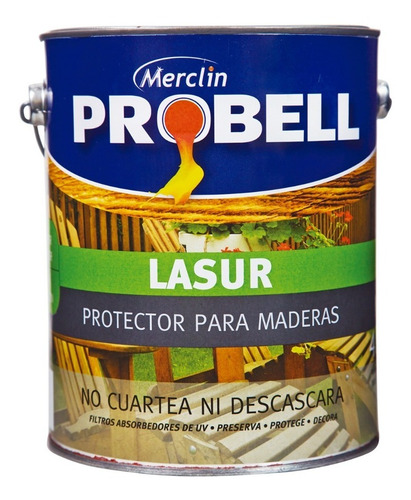 Impregnante Lasur Para Madera - No Cetol Probell - 4 Litros