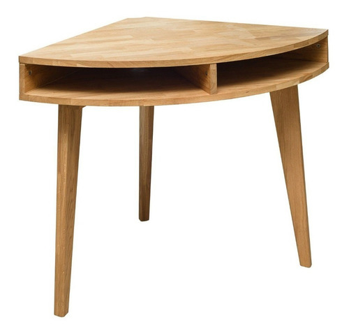 Escritorio De Madera 100% Maciza De Roble Ref: Maciza73
