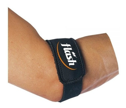 Imagen 1 de 4 de Codera Neoprene Flash Tenis Golf Ajustable Abrojo Lesion